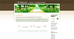 Desktop Screenshot of das-pflegeportal.de