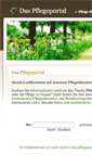 Mobile Screenshot of das-pflegeportal.de